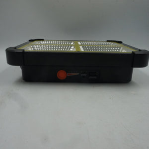 LED IP66 portable solar light with 4 modes and USB input and output