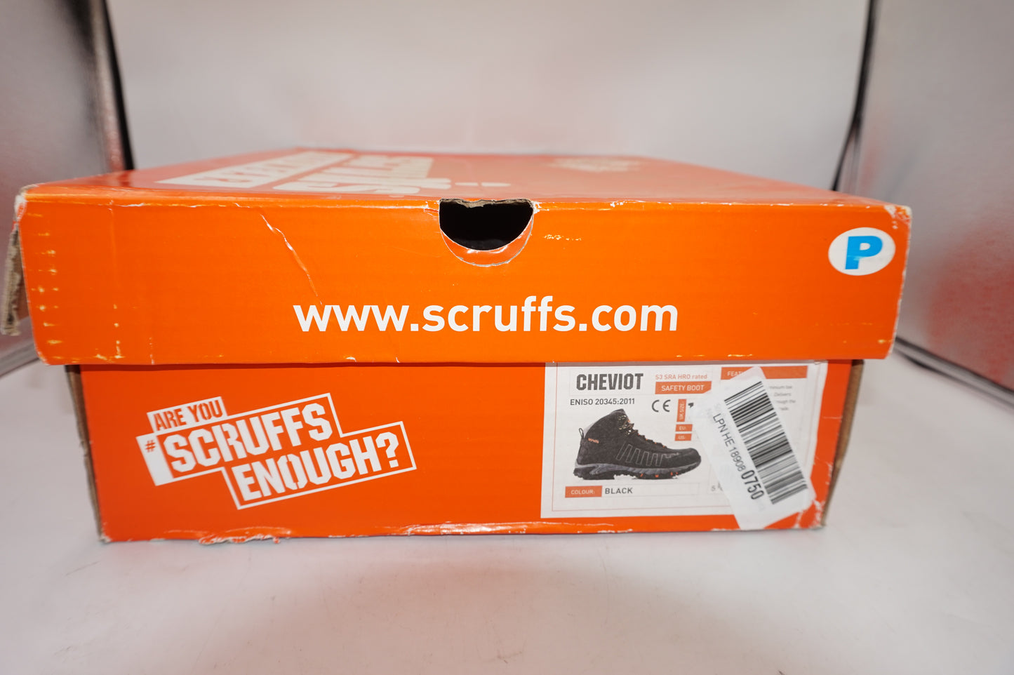 scruffs hardwear cheviot S3 safety boots UK sized 12