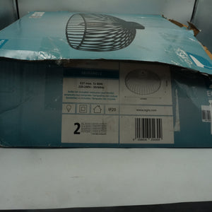 EGLO Mogano 3 steel ceiling light fixture