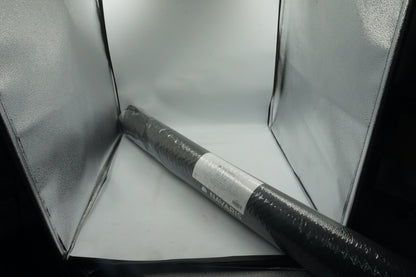 Navaris 120cm diameter 0.6cm thick non slip round yoga mat