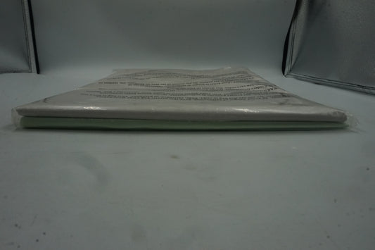 Home direct PVC tablecloth 140X200CM white floral patten