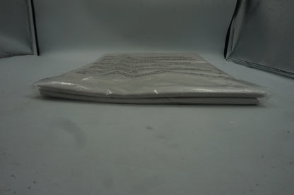 Home direct PVC tablecloth 140X200CM white floral patten