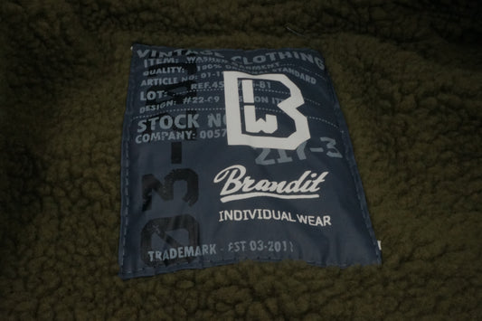 Brandit quilted jacket size S