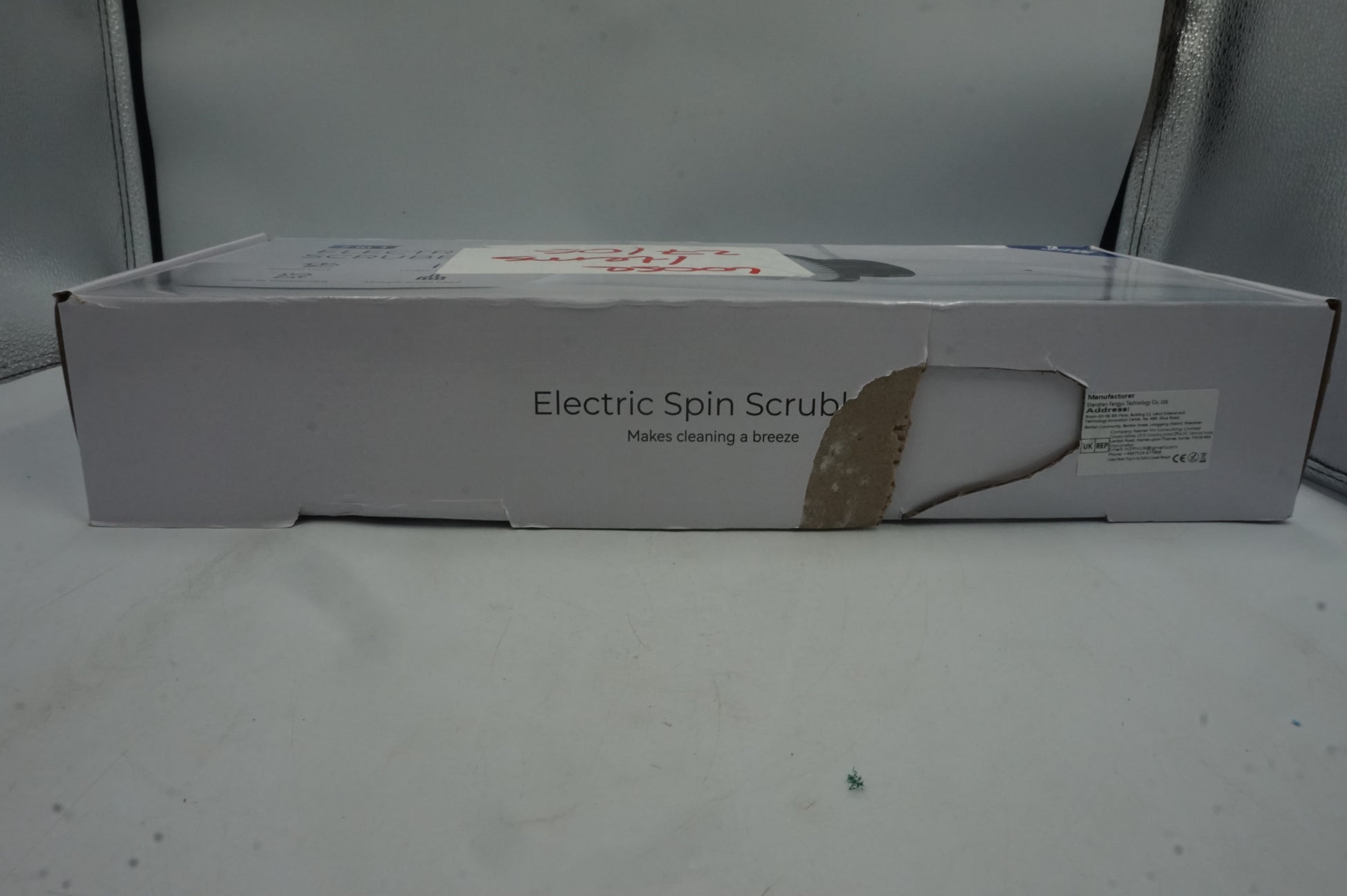 7 in 1 cordless electric spin scrubber with adjustable heads and arms