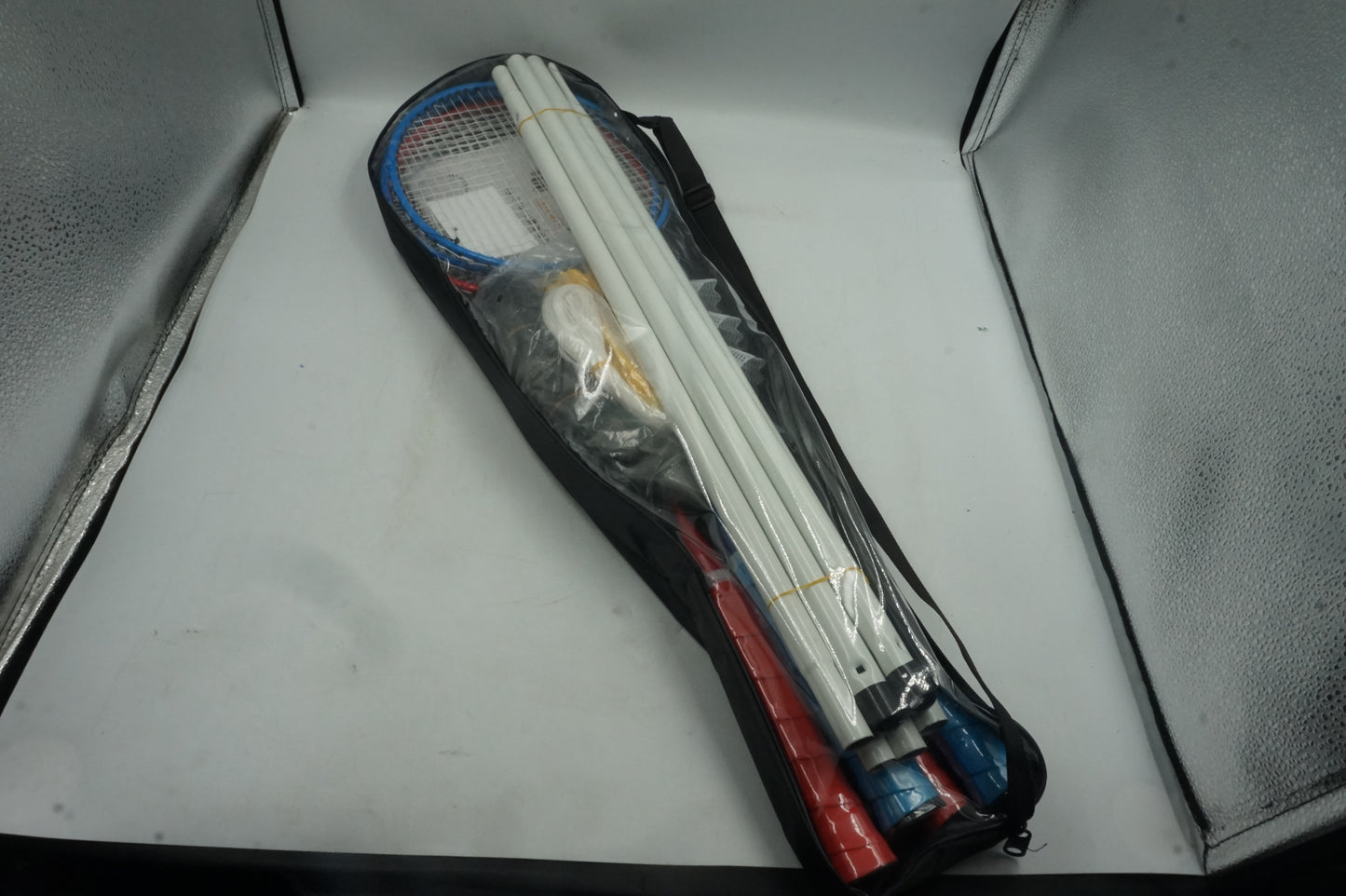 4 player badminton racket gear set