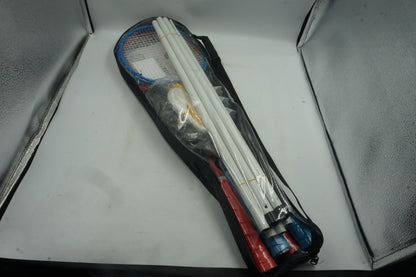 4 player badminton racket gear set