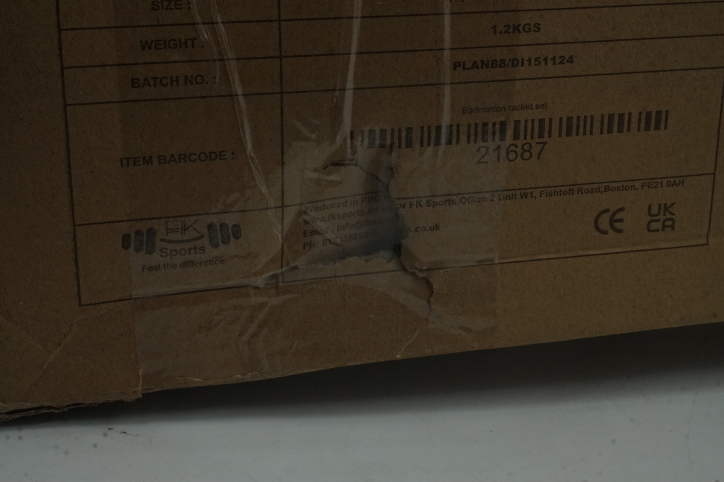 4 player badminton racket gear set