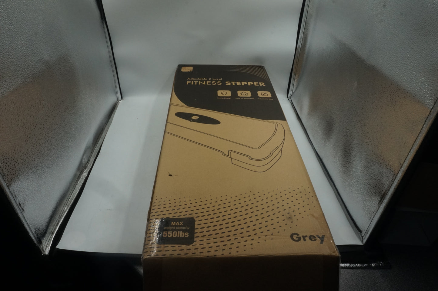 UTTAM adjustable 2 level fitness stepper