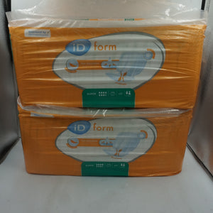 pack of 2 ID form super long fast absorption x21 pads