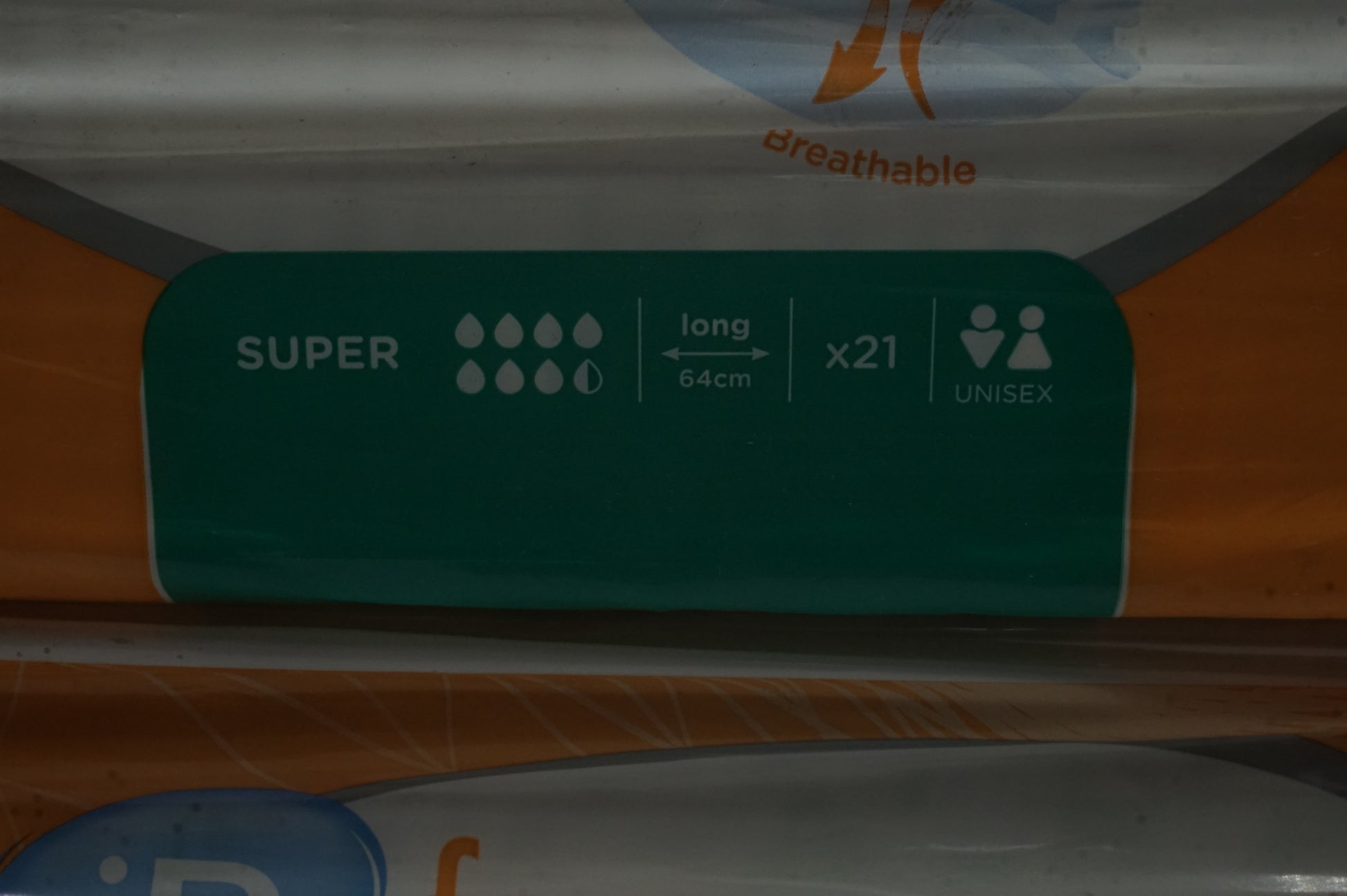 pack of 2 ID form super long fast absorption x21 pads