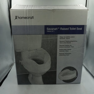 homecraft savanah raised toilet seat 10cm (4