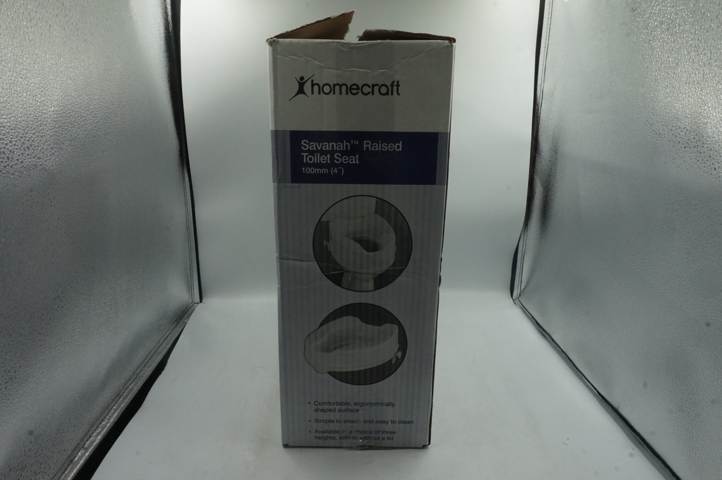 homecraft savanah raised toilet seat 10cm (4")