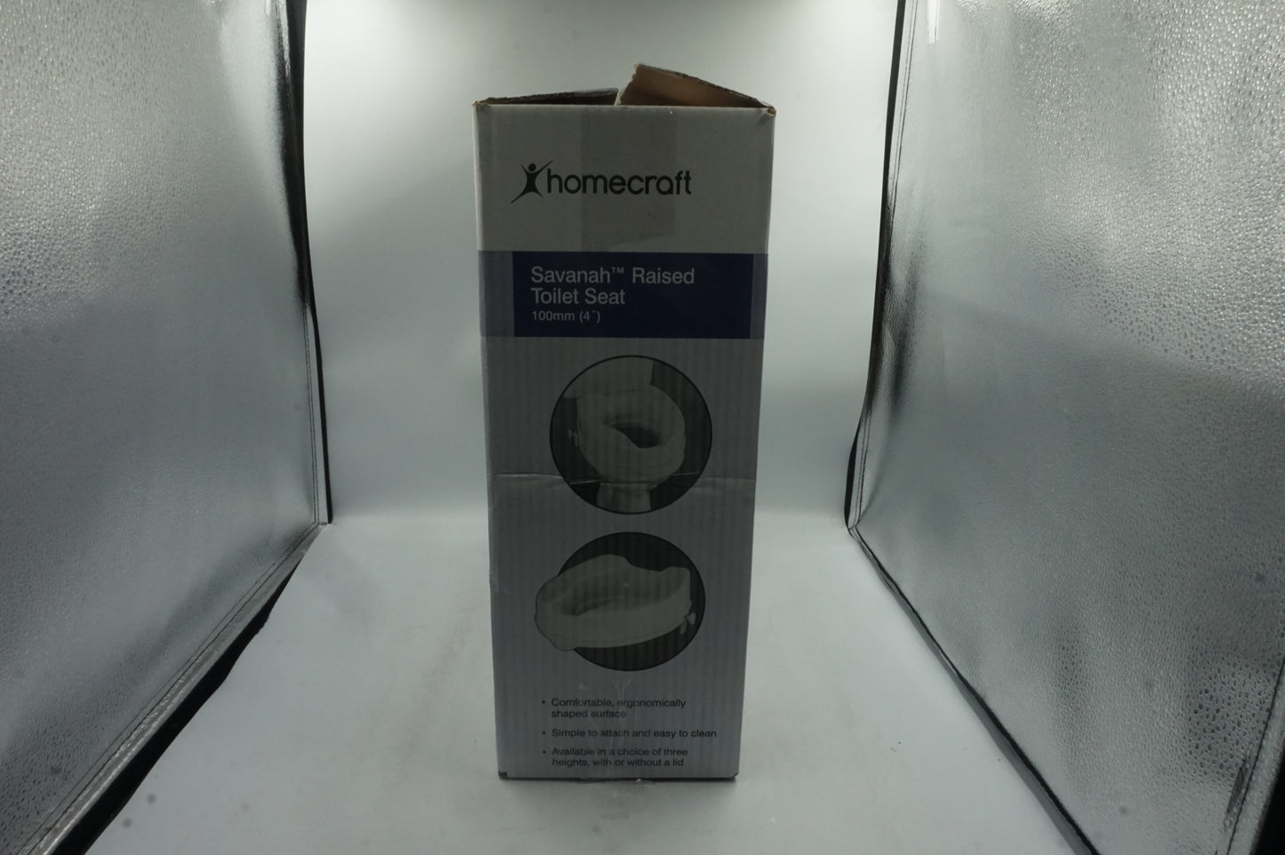 homecraft savanah raised toilet seat 10cm (4")