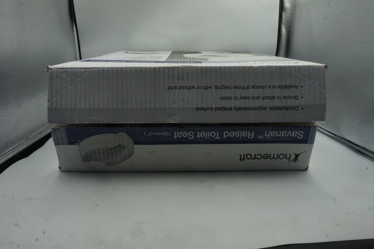 homecraft savanah raised toilet seat 10cm (4")