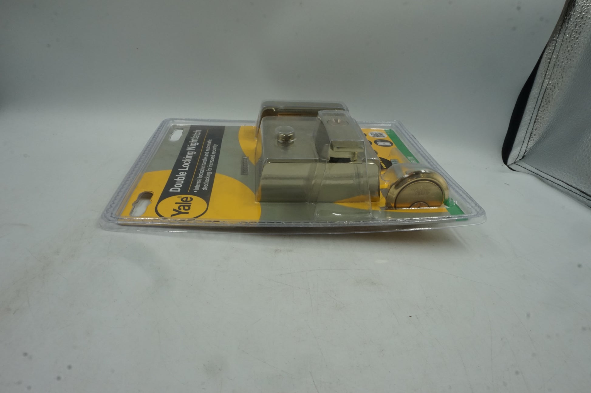 yale double locking 60mm nightlatch P1-BLX-PB-60
