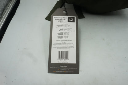 snugpak sleeper expedition sleeping bag basecamp ops WGTE