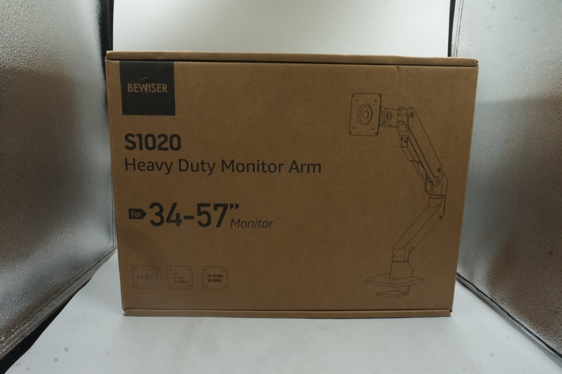 Bewiser S1020 Heavy Duty Monitor Arm for 34-57" monitors