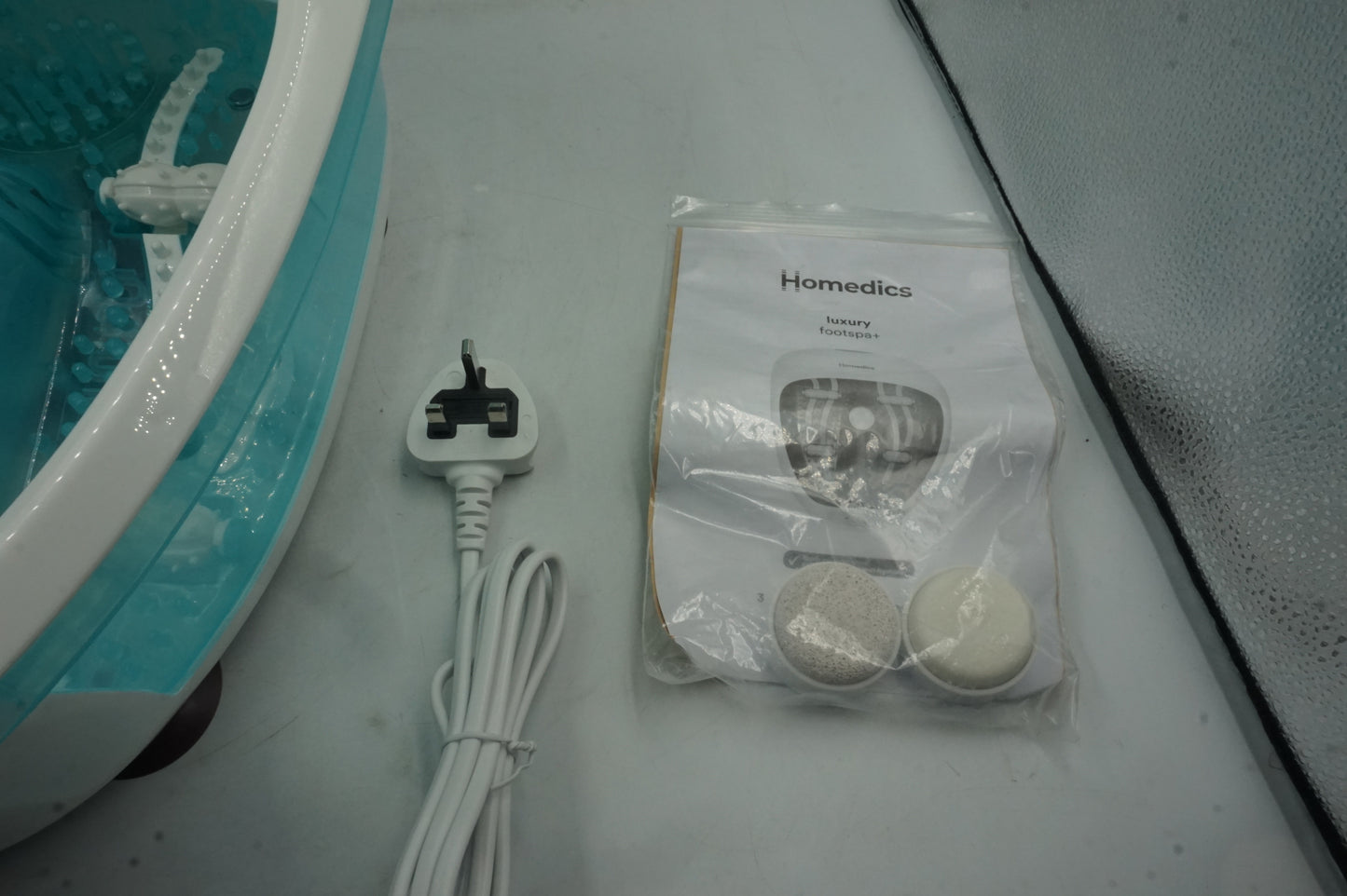homedics 4 in 1 relaxation luxury foot spa with heater