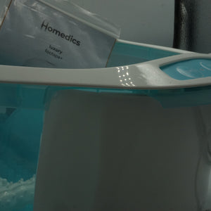 homedics 4 in 1 relaxation luxury foot spa with heater