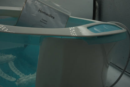 homedics 4 in 1 relaxation luxury foot spa with heater