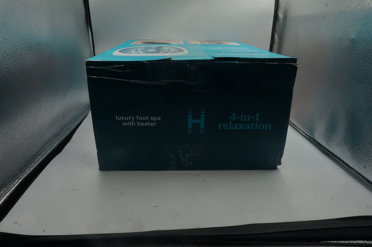 homedics 4 in 1 relaxation luxury foot spa with heater