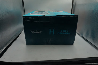 homedics 4 in 1 relaxation luxury foot spa with heater