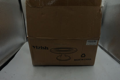 Yizish cake turntable stand with icing spreaders and scrapers