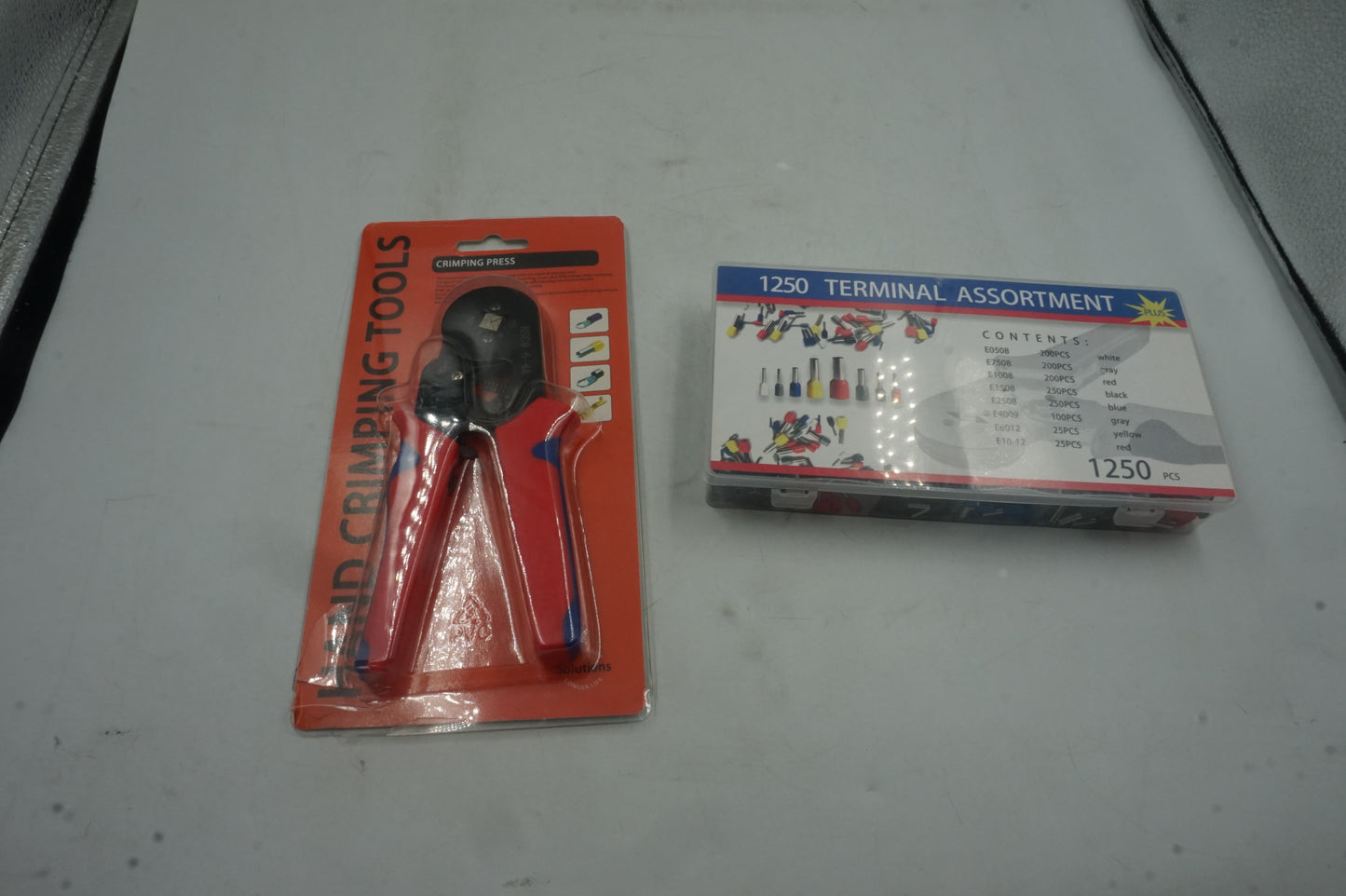 crimping press HSC8 6-4A with 1250 terminal assortment