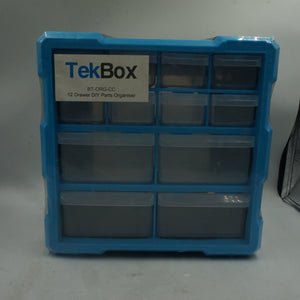 TekBox 12 drawer DIY parts Organiser BT-ORG-CC
