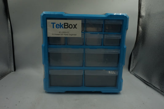 TekBox 12 drawer DIY parts Organiser BT-ORG-CC