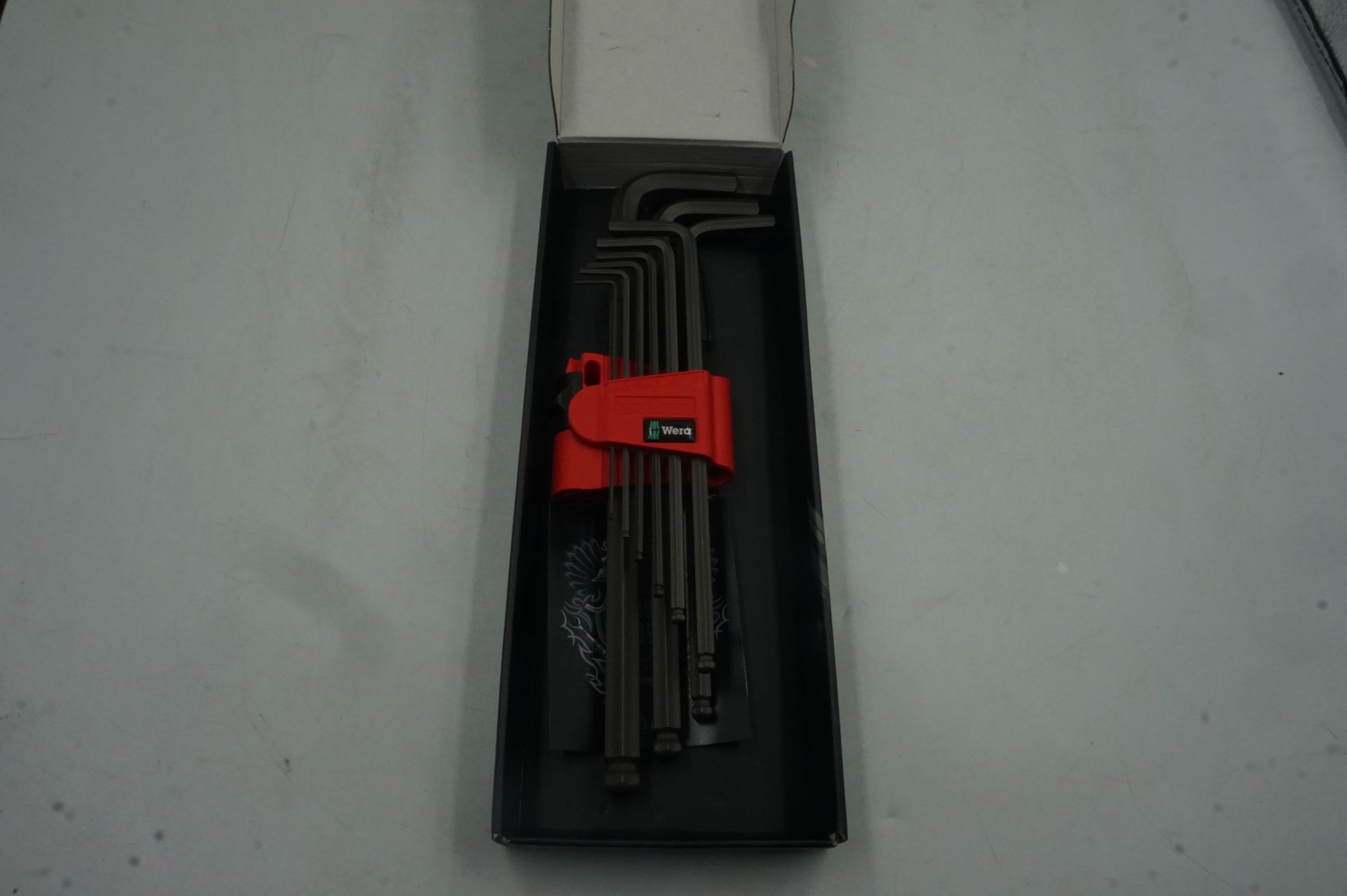 Wera 950/9 9 piece L-shaped hex-plus ball end key set