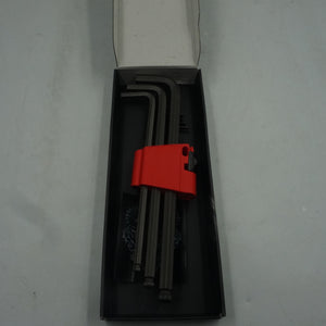 Wera 950/9 9 piece L-shaped hex-plus ball end key set