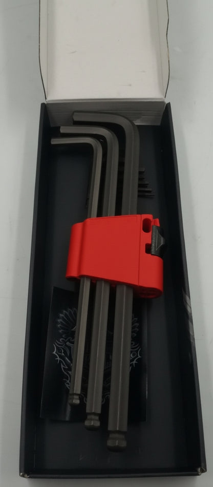 Wera 950/9 9 piece L-shaped hex-plus ball end key set