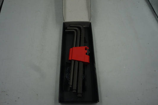 Wera 950/9 9 piece L-shaped hex-plus ball end key set