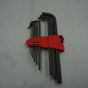 Wera 950/9 9 piece L-shaped hex-plus ball end key set