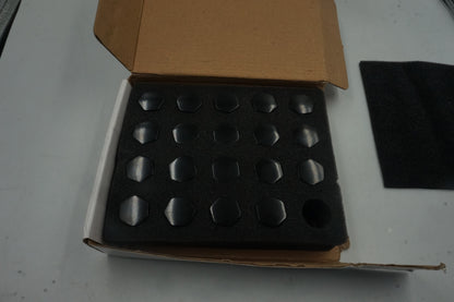 Eisen performance set of 20 black wheel nuts