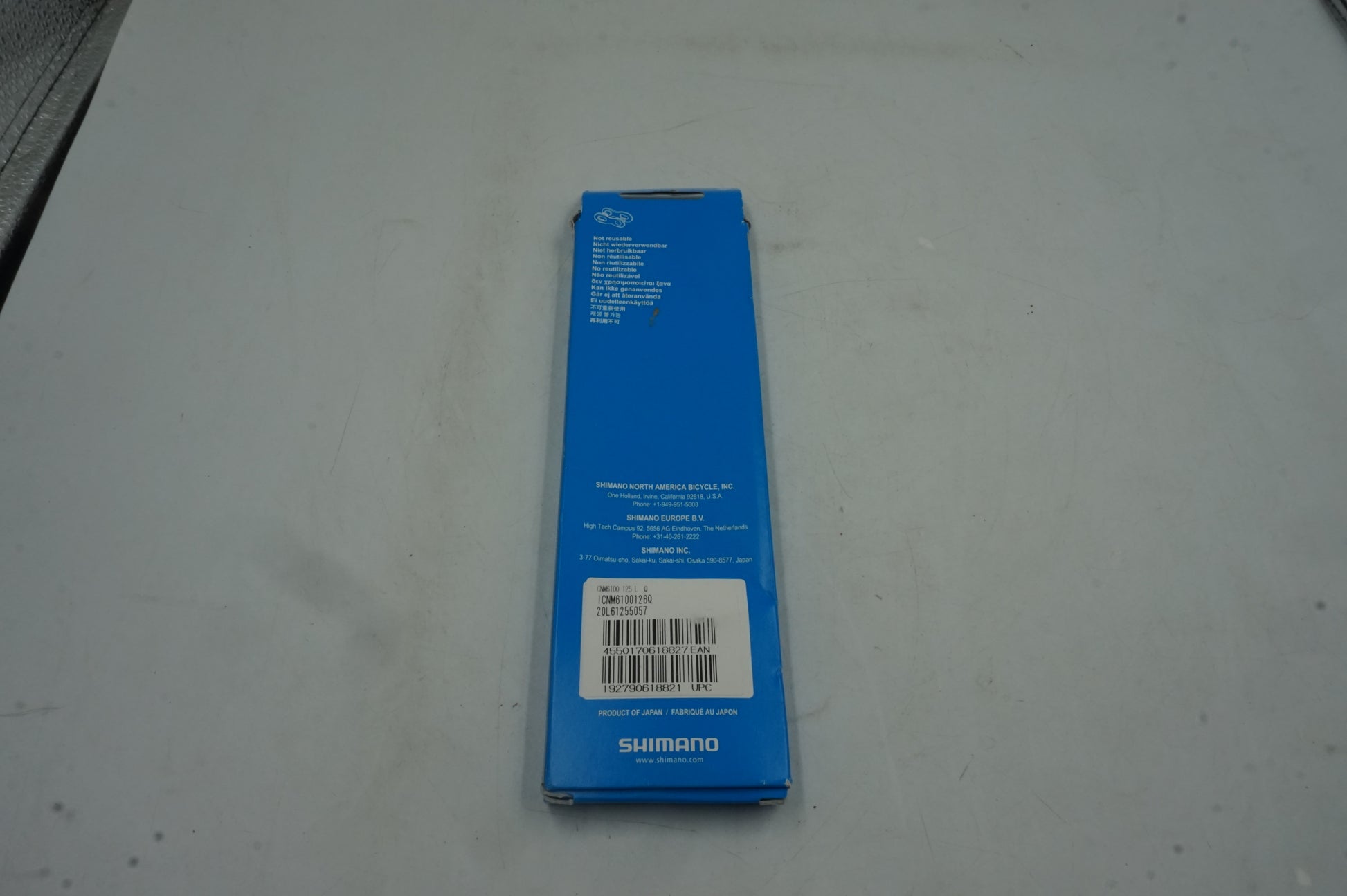 Shimano bike chain 12 speed 126L CN-M6100