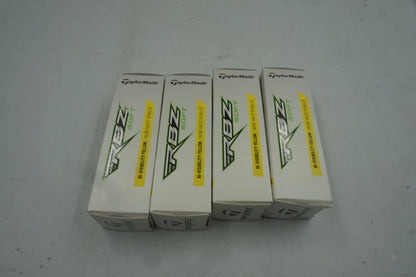 Pack of 4 TaylorMade 12 RBZ soft yellow golf balls