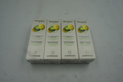 Pack of 4 TaylorMade 12 RBZ soft yellow golf balls