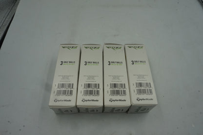 Pack of 4 TaylorMade 12 RBZ soft yellow golf balls