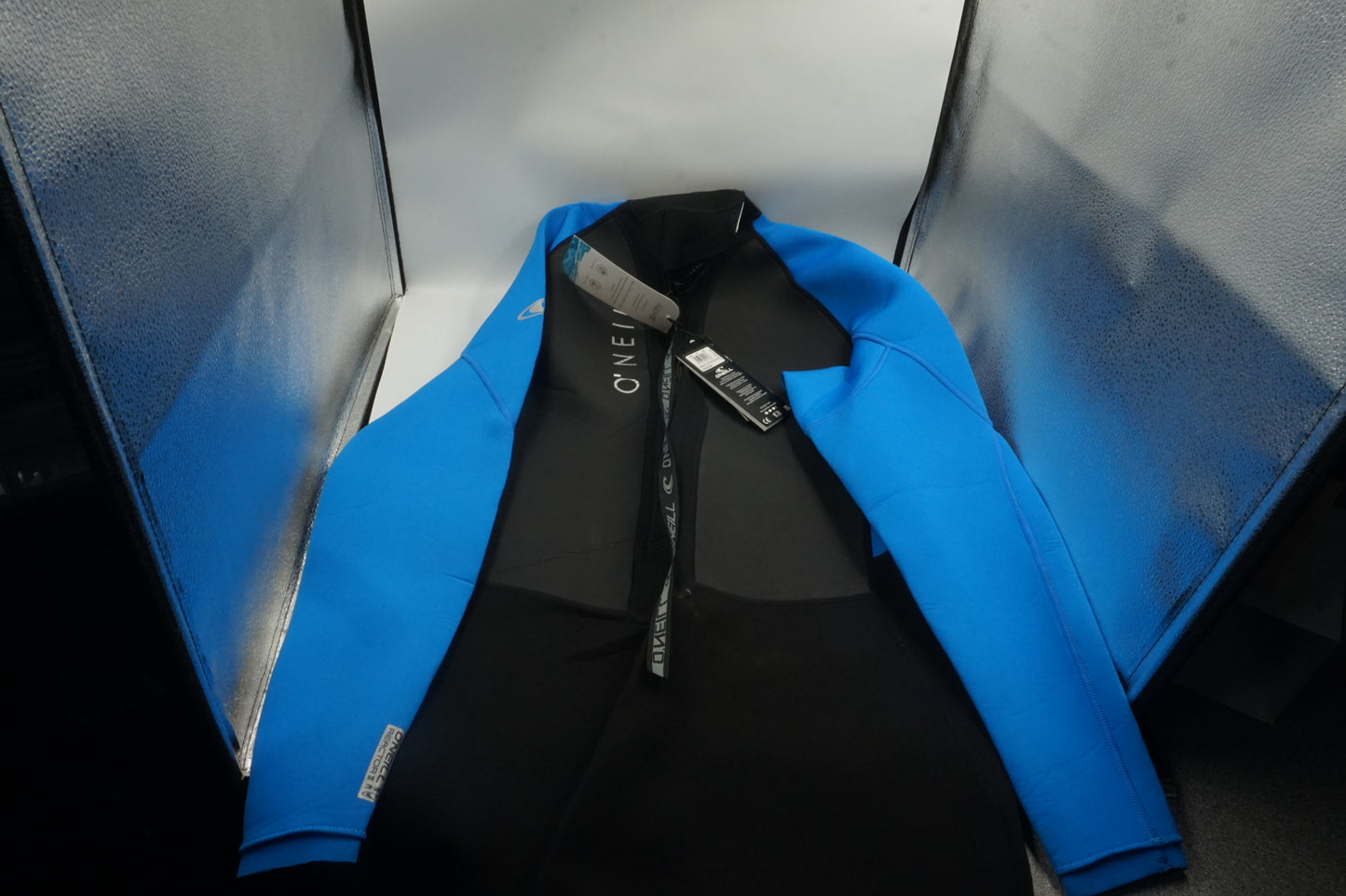 O'neill men's reactor-2 3/2mm back zip full wetsuit black/Ocean size 3XL