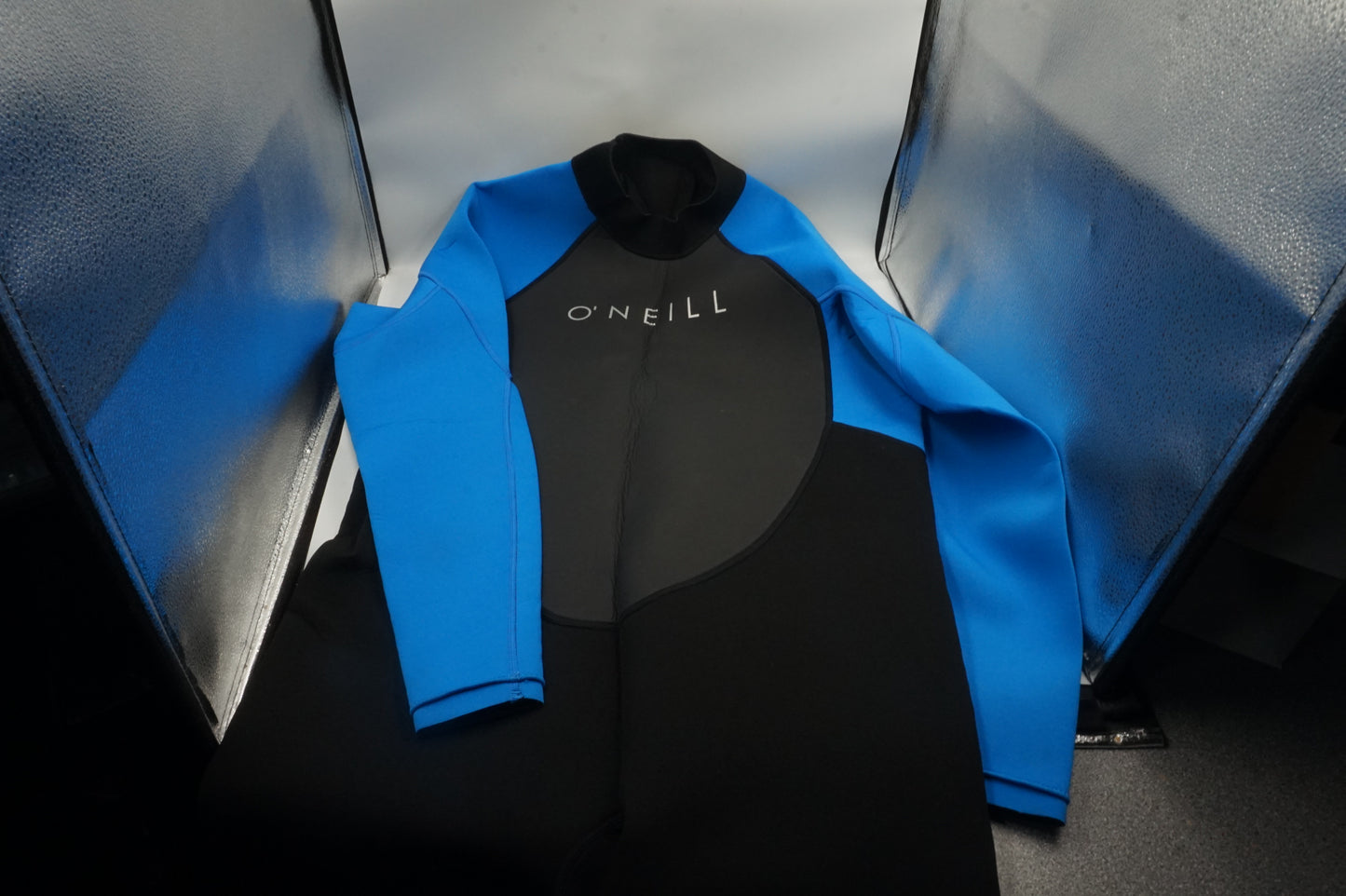 O'neill men's reactor-2 3/2mm back zip full wetsuit black/Ocean size 3XL