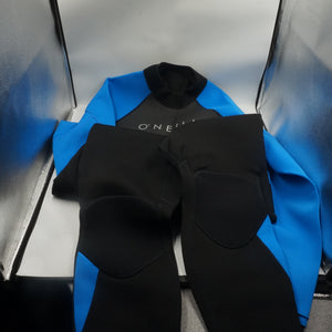 O'neill men's reactor-2 3/2mm back zip full wetsuit black/Ocean size 3XL