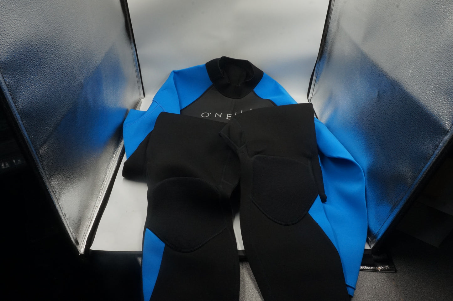 O'neill men's reactor-2 3/2mm back zip full wetsuit black/Ocean size 3XL