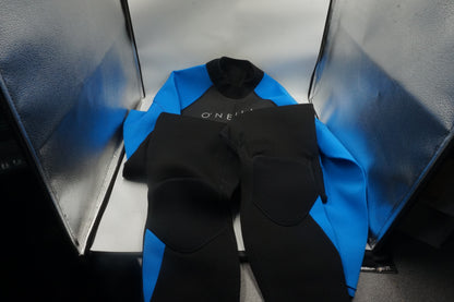 O'neill men's reactor-2 3/2mm back zip full wetsuit black/Ocean size 3XL