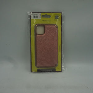 Ted Backer baby-pink glitter iPhone 11 mirror phone case