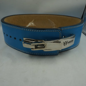 Medso large leather weightlifting powerlifting belt