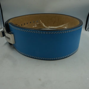 Medso large leather weightlifting powerlifting belt