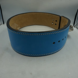 Medso large leather weightlifting powerlifting belt