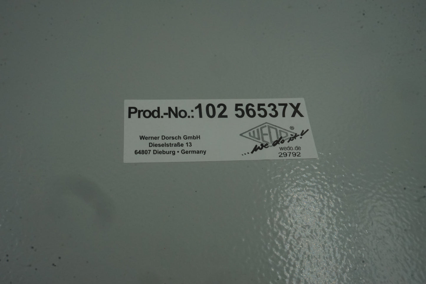 Wedo 70 key capacity key cabinet NO:102 56537X